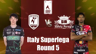 HIGHLIGHTS: Padova vs Perugia | Yuki Ishikawa vs Wilfredo Leon | Italy Superleague 2019 | 5 round