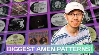 10 MOST ICONIC AMEN PATTERNS IN JUNGLE HISTORY!! | HOW TO CHOP BREAKS