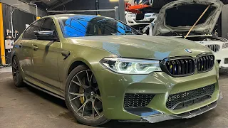 THIS BMW M5 COMPETITION IS ABSOLUTELY SAVAGE ! TUNED TO STAGE 2