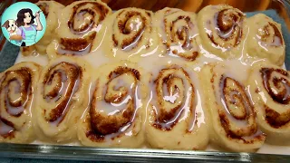 Easy Lightened Up Cinnamon Rolls | 2-ingredient dough WW (Weight Watchers) Recipe 🎅Holiday Baking!🎄