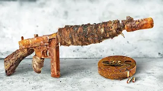 Tommy Gun 1928 | Old Submachine Gun Restoration