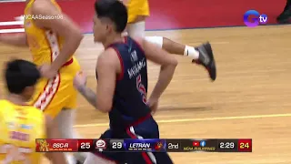 Fran Yu setting up Louie Sangalang for the easy deuce! #NCAASeason98