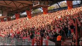 Aufwärmung Stadion an der Aleten Försterei