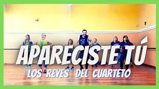 APARECISTE TÚ - Los reyes del cuarteto /zumba / coreo fácil