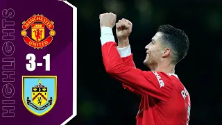 Manchester United vs Burnley 3-1 Full Extended Match & All Goals | Premier League 2021 |