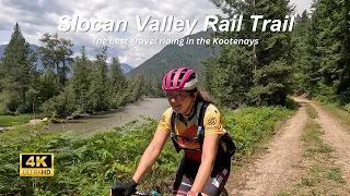 Best gravel ride of 2023: Riding the Slocan Valley rail trail (short version)