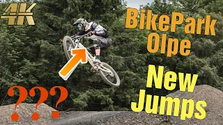 Bikepark Olpe Neue Jumplines [Update] | Neues Bike!!! [4K]