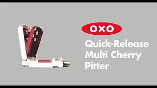 Fastest Way to Pit Cherries with OXO Quick-Release Multi Cherry Pitter