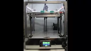 3D принтер своими руками.  Первый пуск.