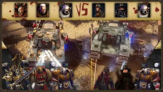 WH40k: Dawn of War 2 - 3v3 | Gobex + nucka4ya + IskNorthen [vs] Piluco + Specmarine + Overtly