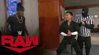 Akira Tozawa interrupts R-Truth’s meal: Raw, September 7, 2020