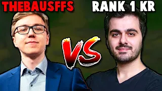 TheBausffs faces off with Rank 1 Korean Challenger Agurin