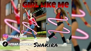 Girl Like Me - Shakira Ft. Black Eyed Peas (Short dance Cover) #Girllikeme #TikTok