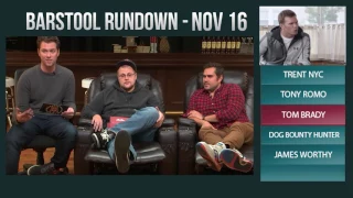 Barstool Rundown - November 16, 2016