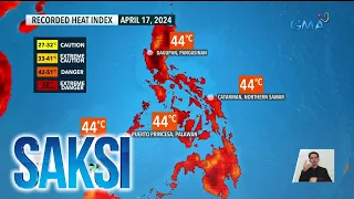 Heat index sa ilang lugar sa bansa, nasa danger level ulit | Saksi