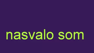 nasvalo som