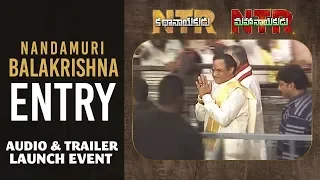 Nandamuri Balakrishna Superb Entry @ NTR Biopic Audio Launch