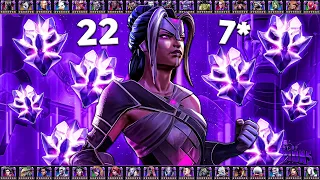 [OMG!!!] 22 7* Кристалла | Марвел Битва Чемпионов | 22 7* Crystals Marvel Contest of Champions