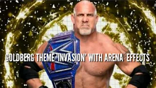 Goldberg WWE WCW theme 'INVASION ' arena effects w/ download link