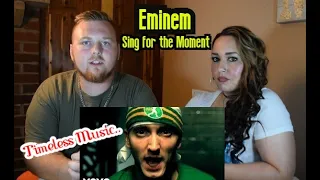 Timeless music.. Eminem - Sing For The Moment REACTION
