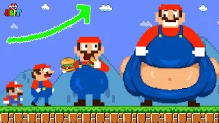 Evolution of Fat Mario Characters Growing Up | Super Mario Bros. Wonder | Game Animation