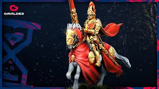 How to paint a MEDIEVAL KNIGHT using a MIXED TECHNIQUE 🤯
