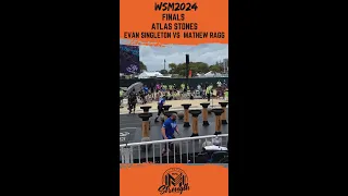 Worlds Strongest Man Finals 2024| The Atlas Stones| Evan Singleton vs Mathew Ragg #WSMFinal2024