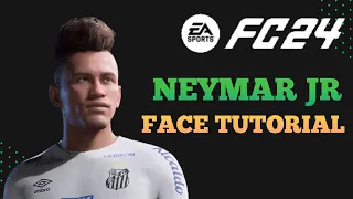 How To MAKE NEYMAR JR (SANTOS FC) in EA FC 24