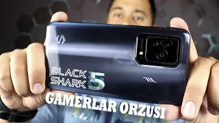 Black Shark 5 - PubG 90FPS muammosiz, Kamera, Batareya va Narxlari | O'zbek tilida