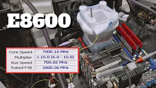 I Saw an E8600 at 7GHz - Crazy Overclocking Results!