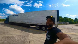 Day In The Life Of OTR Truck Driver Vlog | 1241 Miles Trucking From Florida To Illinois