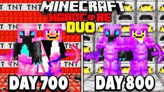 We Survived 800 Days in HARDCORE Minecraft...