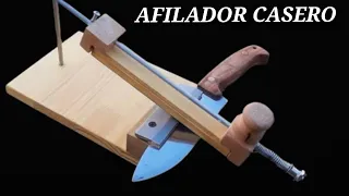 AFILADOR de CUCHILLOS casero *Afilado de cuchillos*