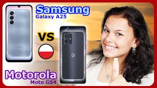 Samsung Galaxy A25 - vs - Motorola Moto G54