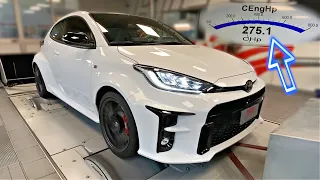 Toyota GR Yaris 2021 DI DYNO | Hasil Full Stock GR Yaris Dyno Tunjukkan Angka Horsepower Besar!