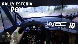 WRC 10 | Ford Fiesta WRC | Rally Estonia | POV
