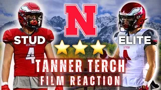 The Best Nebraska Commit I’ve Ever Seen | Tanner Terch FILM REACTION | Husker Football Recruiting