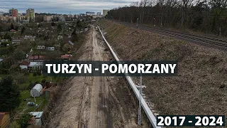 SKM Szczecin / Odcinek Pomorzany - Turzyn / Linia Kolejowa 406 / 2017 - 2024
