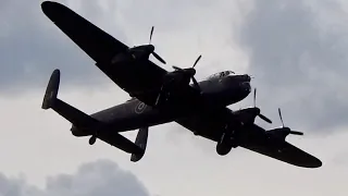 BBMF Avro Lancaster PA474 display at the Little Gransden Charity Air & Car Show 2022
