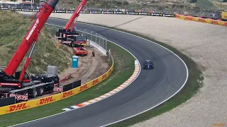F1 Zandvoort 2023 Crash + Pure sounds F1 Cars with some insane speeds