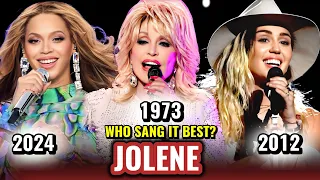 Who sang "JOLENE" best? Dolly Parton (ORIGINAL 1973) VS. Miley Cyrus (2012) VS. Beyoncé (2024)