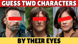 Guess The Walking Dead Character By Their Eyes | Walking Dead Quiz