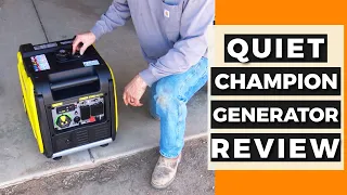 Quiet Generator Review | How to Start and Set Up Champion Generator