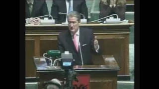 Sali Berisha per Edi Ramen ne Parlament