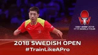 Xu Xin 🏓 Crazy Forehand Training 👌 2018 ITTF Swedish Open