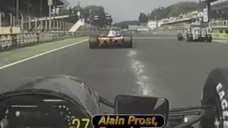 Alain Prost - 1991 Italian Grand Prix onboard race start