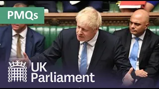 Prime Minister's Questions: 22 January 2020