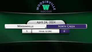 2024-04-24 Woodinville vs North Creek Highschool Soccer (5-0)