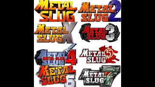 [Gameplay] Metal Slug 1,2,X,3,4,5,6,7&XX All Bosses (No Damage)
