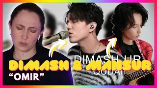 Dimash & Mansur Qudaibergen "Omir" (Live) | Mireia Estefano Reaction Video
